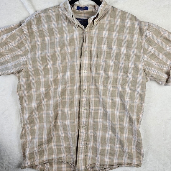 Vintage Pendleton shirt button down large American plaid woodland mills Portland - Picture 1 of 8